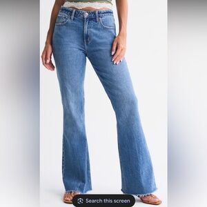 Abercrombie & Fitch Blue Boot Cut Jeans